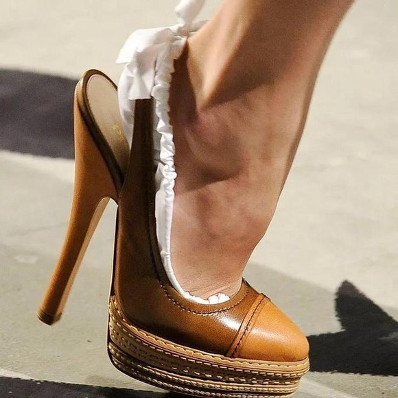 Prada Shoes - BLACK PRADA SPRING 2009 HEELS